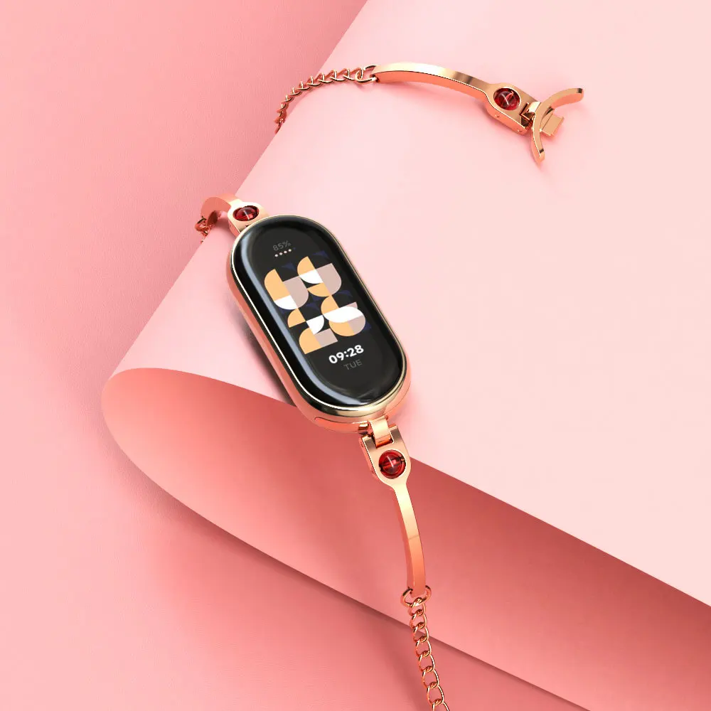 Xiaomi Mi Band 8용 스테인레스 스틸 교체  - Smartwatch Watches Price 리뷰 및 가격