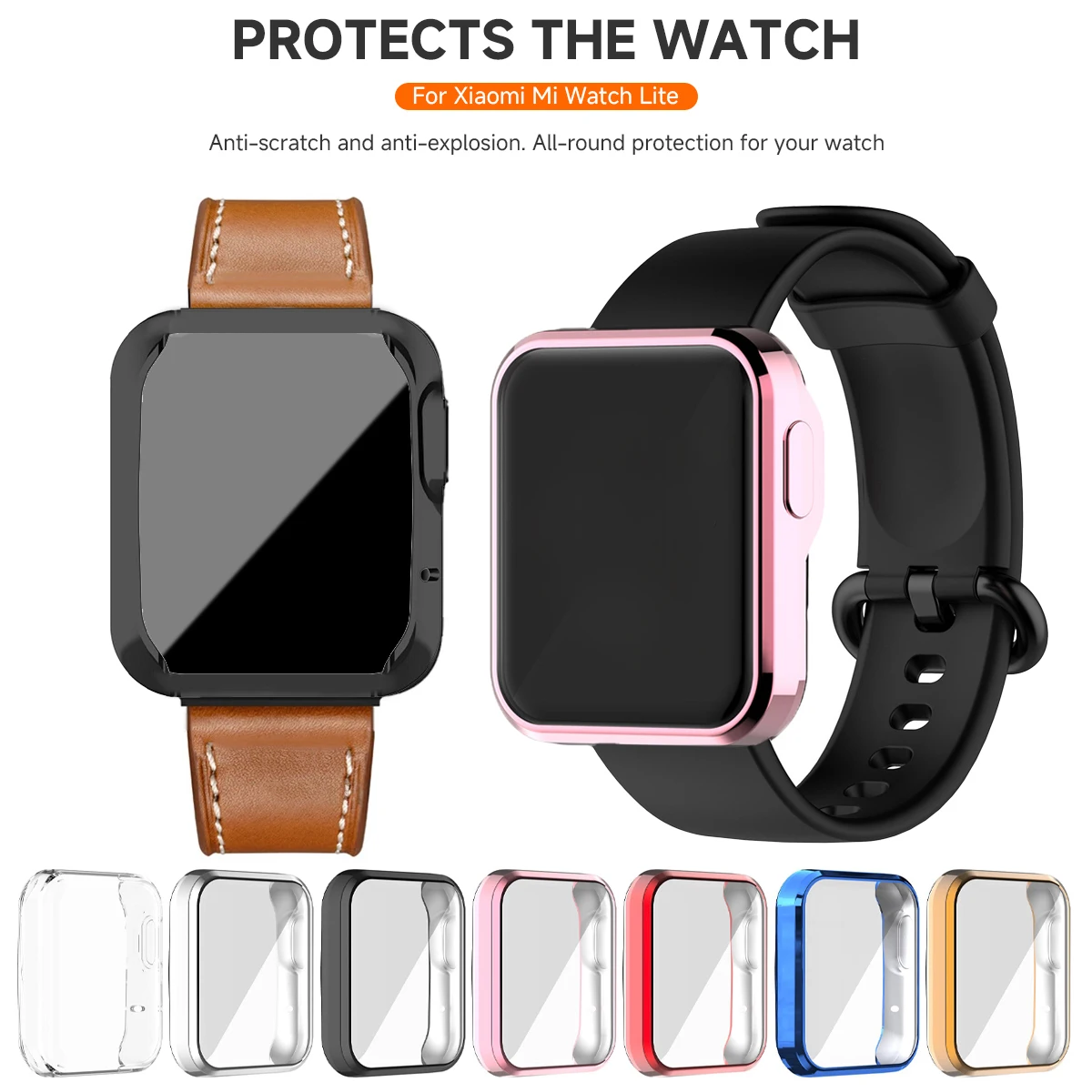 Xiaomi Mi Watch Lite 용 케이스 Red - Watch Redmi 리뷰 및 가격