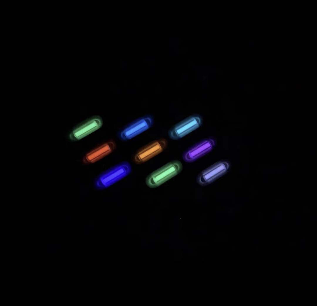 작은 유리 튜브 발광 비상 조명 램프, 손가락 끝 자이 - Tritium Gas Tube 리뷰 및 가격