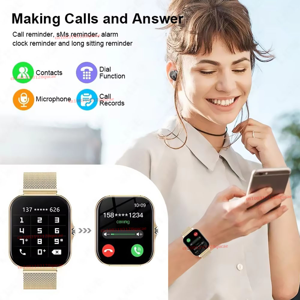 2026년 신형 남녀공용 스마트워치 선물용 풀 터치 스 - Smartwatch Digital Watches For Women 리뷰 및 가격