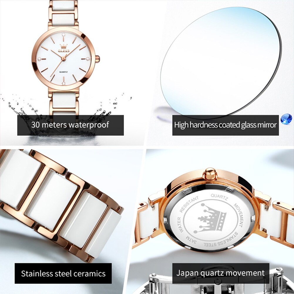 OLEVS 여성용 패션 시계, Relogio Femin - Minimalist Thin Watch 리뷰 및 가격