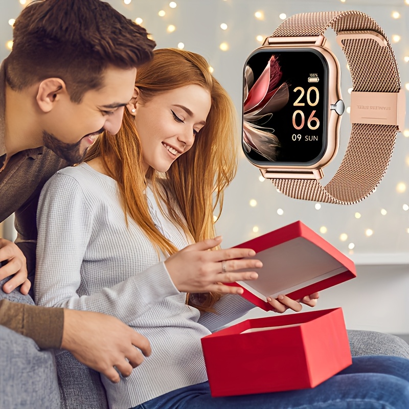 남성과 여성을 위한 풀 터치스크린 스마트워치, 통화 걸 - Smartwatch Stylish Watches For Women 리뷰 및 가격